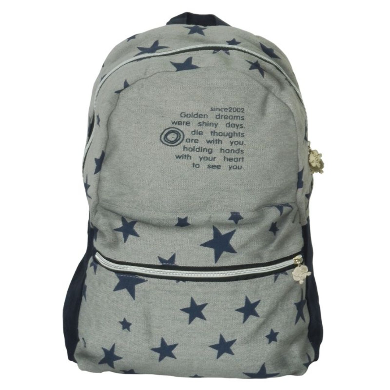 Cool Star World Fabric Art Backpack, Multi-Purpose Canvas Daypack with Pockets, Machine Washable